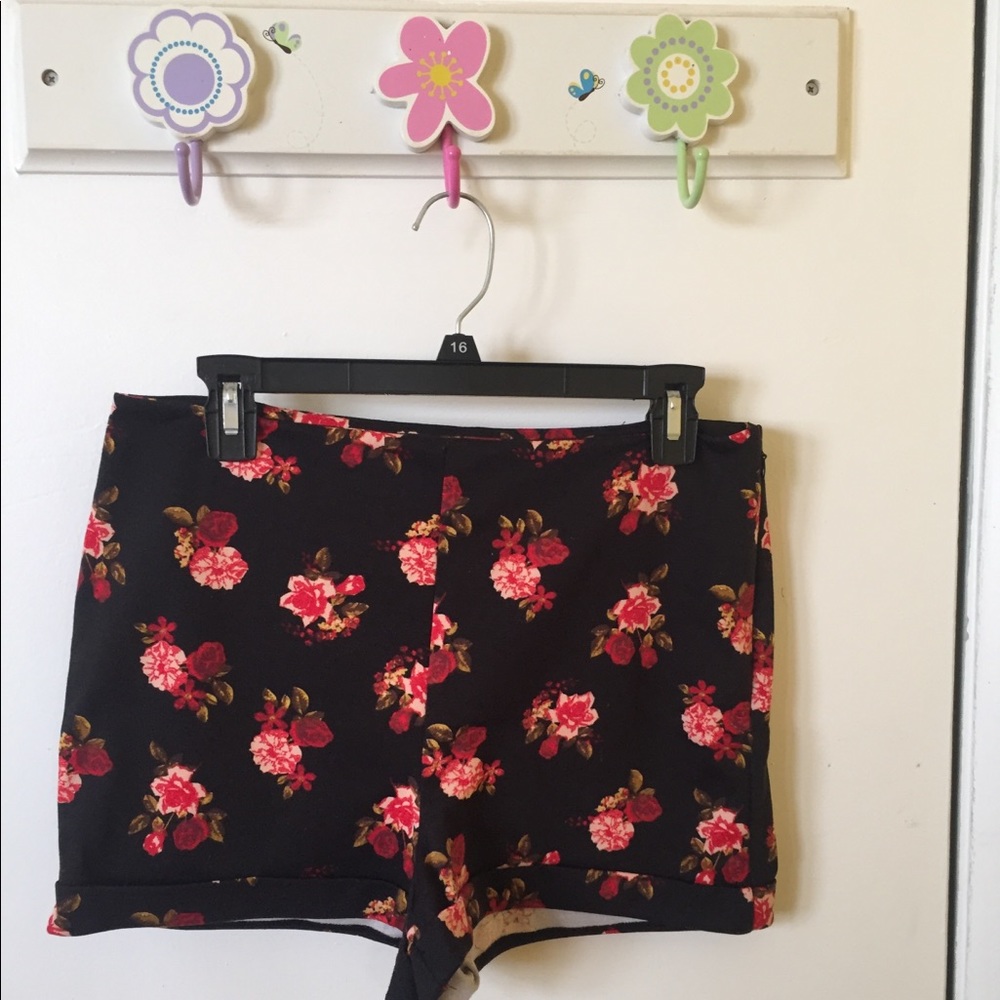 High waisted shorts